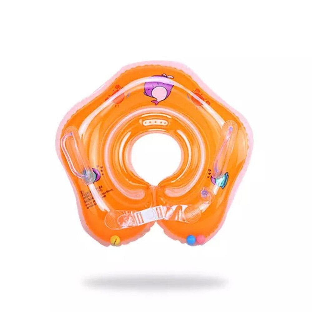 Pikkaboo Babies Pikkaboo - ISwimSafe Infant Neck Floater - Orange