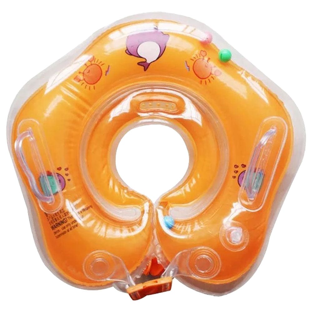 Pikkaboo Babies Pikkaboo - ISwimSafe Infant Neck Floater - Orange