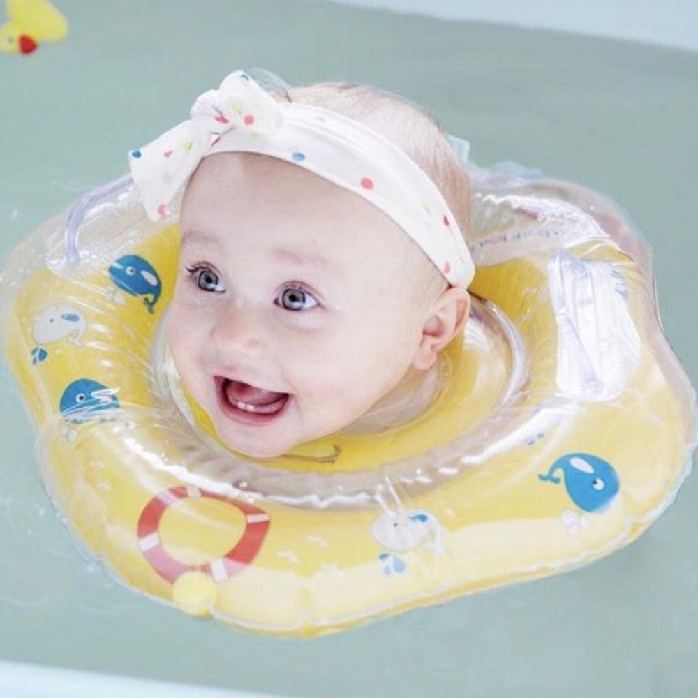 Pikkaboo Babies Pikkaboo - ISwimSafe Infant Neck Floater - Yellow