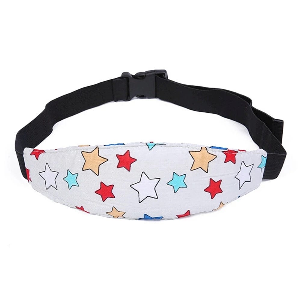 Pikkaboo Babies Pikkaboo - NapSafe Car Head Support - Colorful Stars