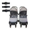 Pikkaboo Babies Pikkaboo - Twins Stroller With Free Connectors Assorted