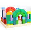 Pikkaboo Toys Pikkaboo Woody Buddy - Arches Building Set