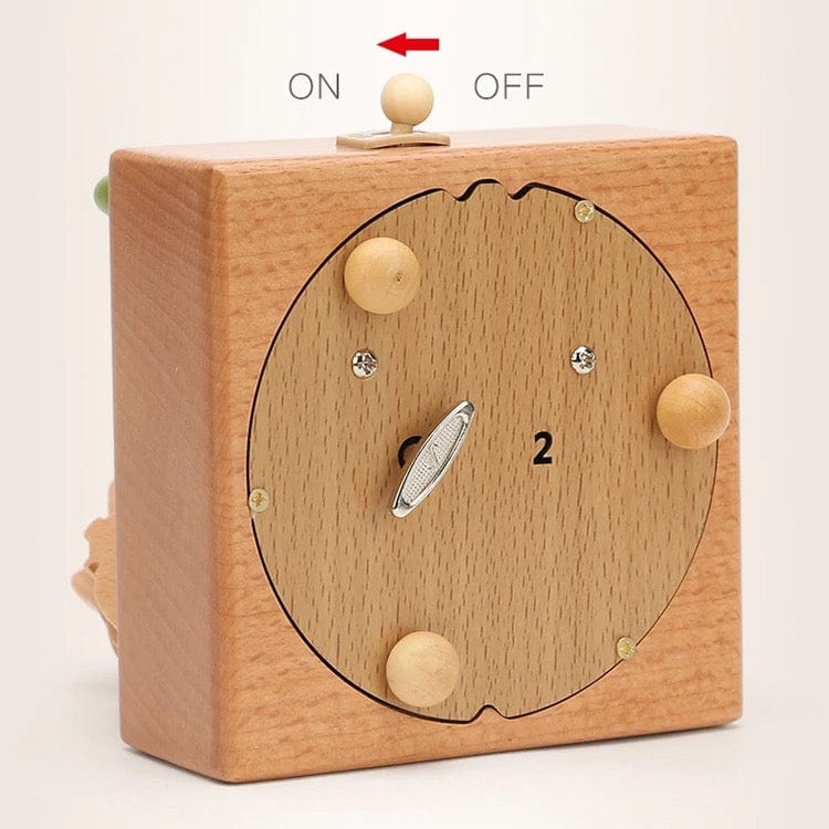 Pikkaboo Toys Pikkaboo Woody Buddy - Musical Carousel - Castle