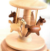 Pikkaboo Toys Pikkaboo Woody Buddy - Musical Carousel - Pony