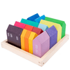 Pikkaboo Toys Pikkaboo Woody Buddy - Rainbow Houses