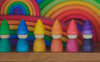 Pikkaboo Toys Pikkaboo Woody Buddy - Rainbow Peg Dolls