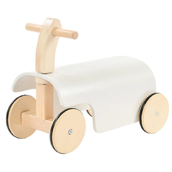Pikkaboo Toys Pikkaboo Woody Buddy - Ride-on Balance Car - White