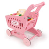Pikkaboo Toys Pikkaboo Woody Buddy - Supermarket Trolley - Pink