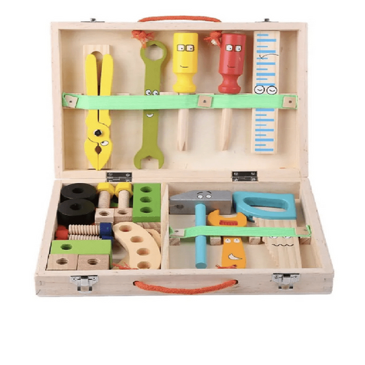 Pikkaboo Toys Pikkaboo  Woody Buddy - Tools Kit