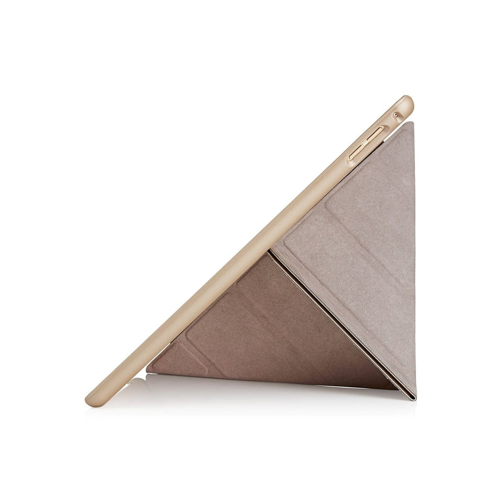 Pipetto New 2017 iPad 10.5" Origami Case -( Champagne Gold & Clear)