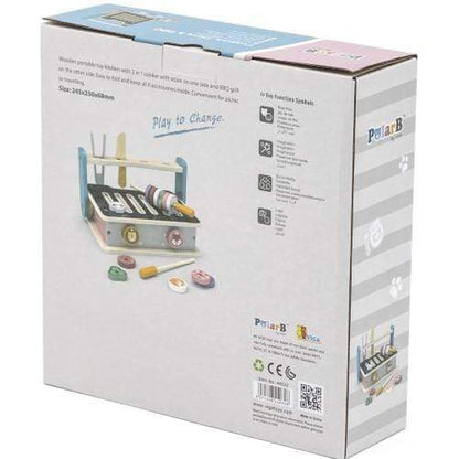 Polar B - موقد وشواية قابل للطي