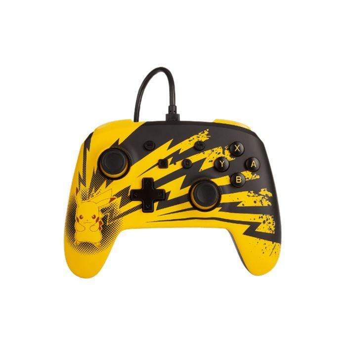  PowerA Pokemon Enhanced Wired Controller for Nintendo Switch -  Pikachu Lightning - Nintendo Switch : Video Games