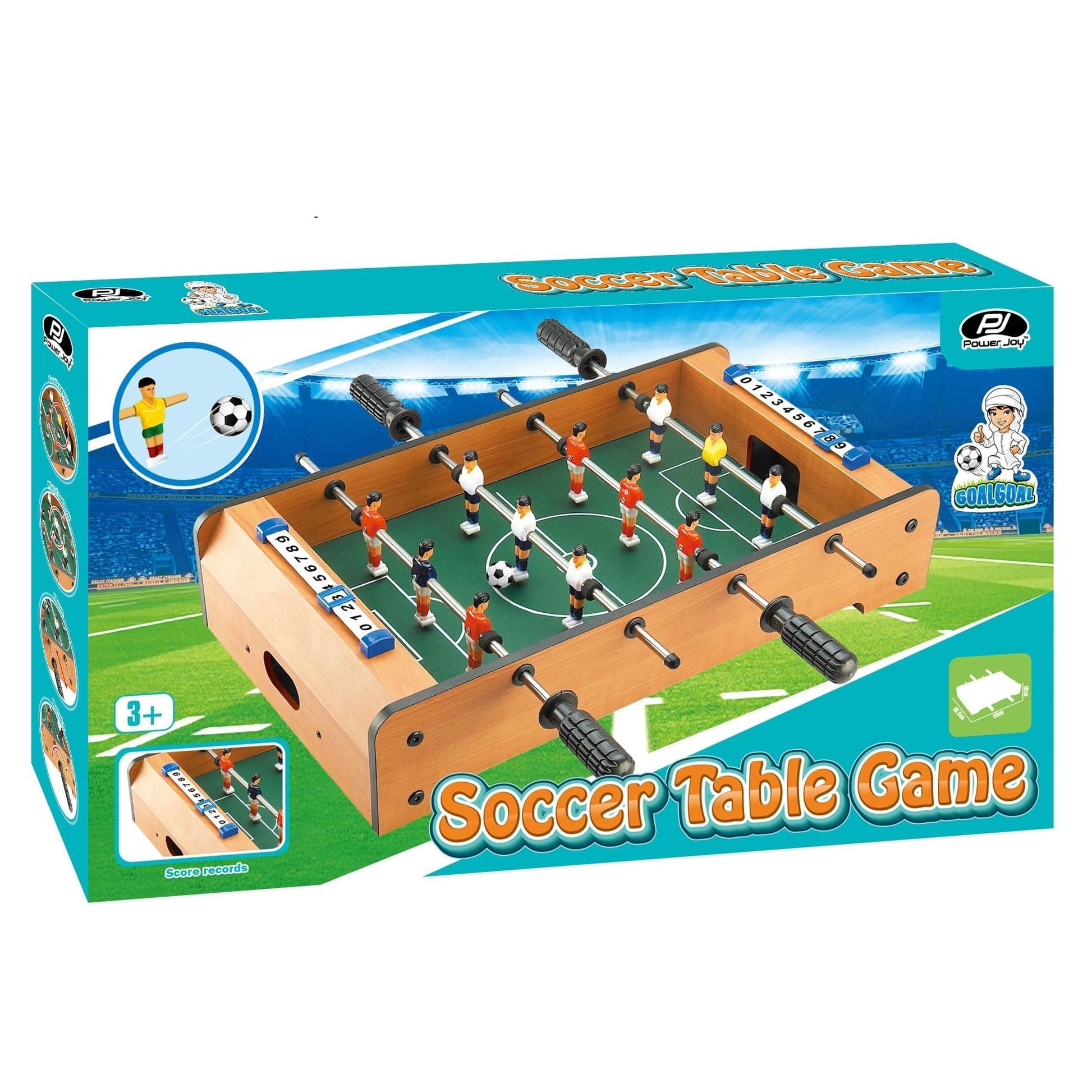 Power Joy Outdoor Power Joy Goal Goal Soccer Table Game 50x30.5x10