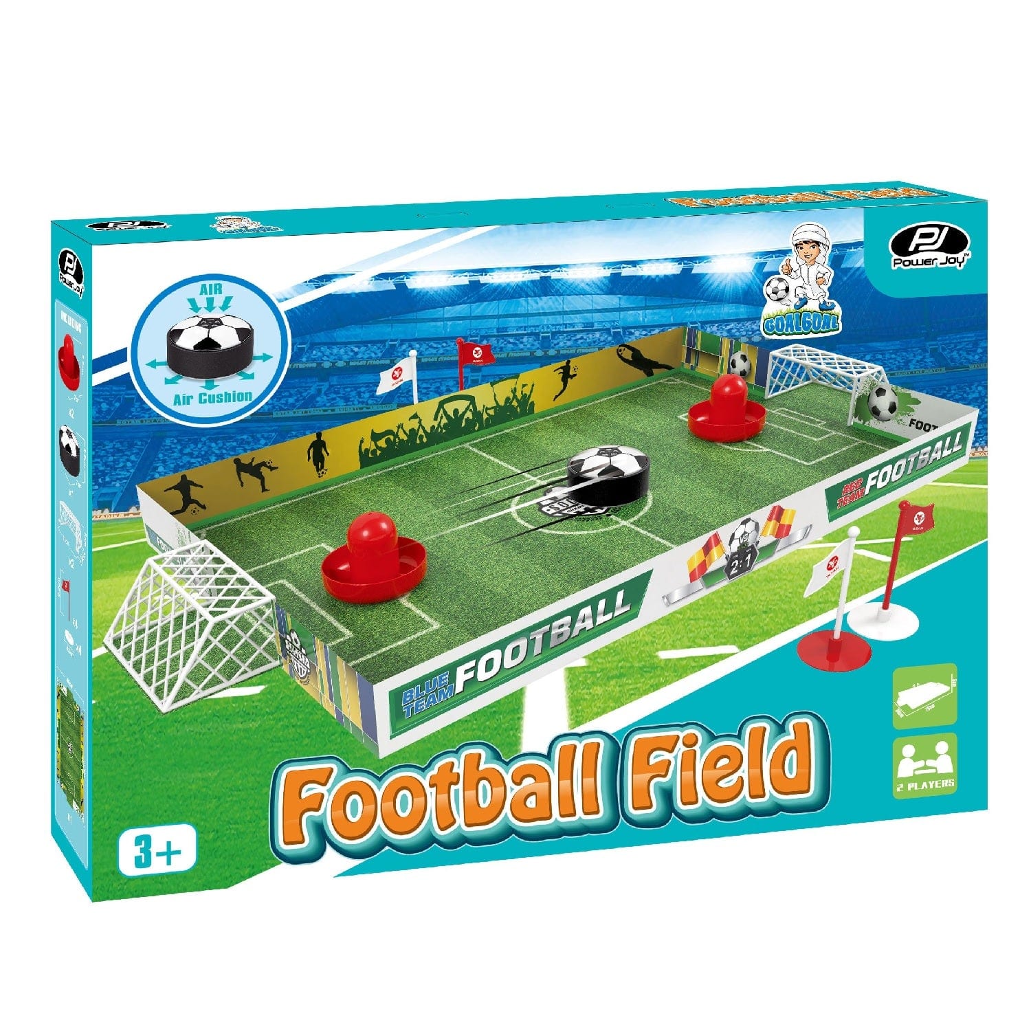 Power Joy Toys Power Joy Goal Goal Football Field Set