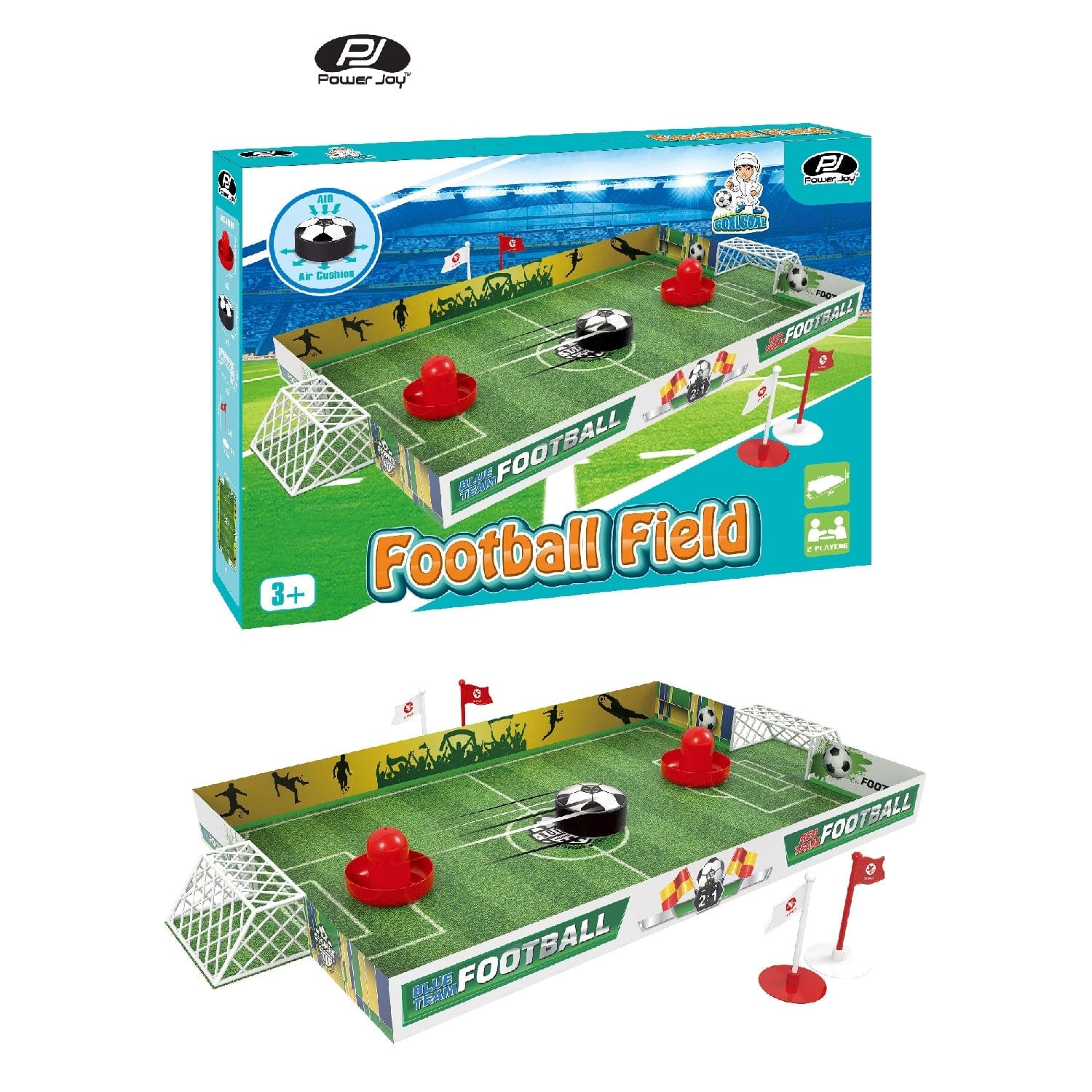 Power Joy Toys Power Joy Goal Goal Football Field Set