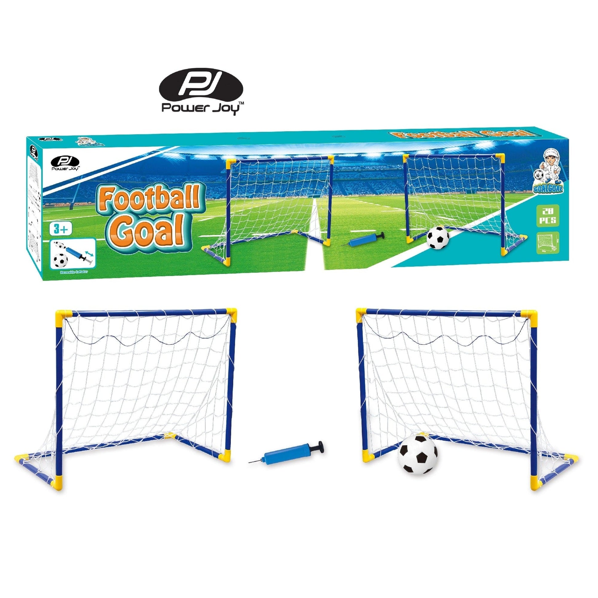 Power Joy Toys Power Joy Goal Goal Football Goal Set