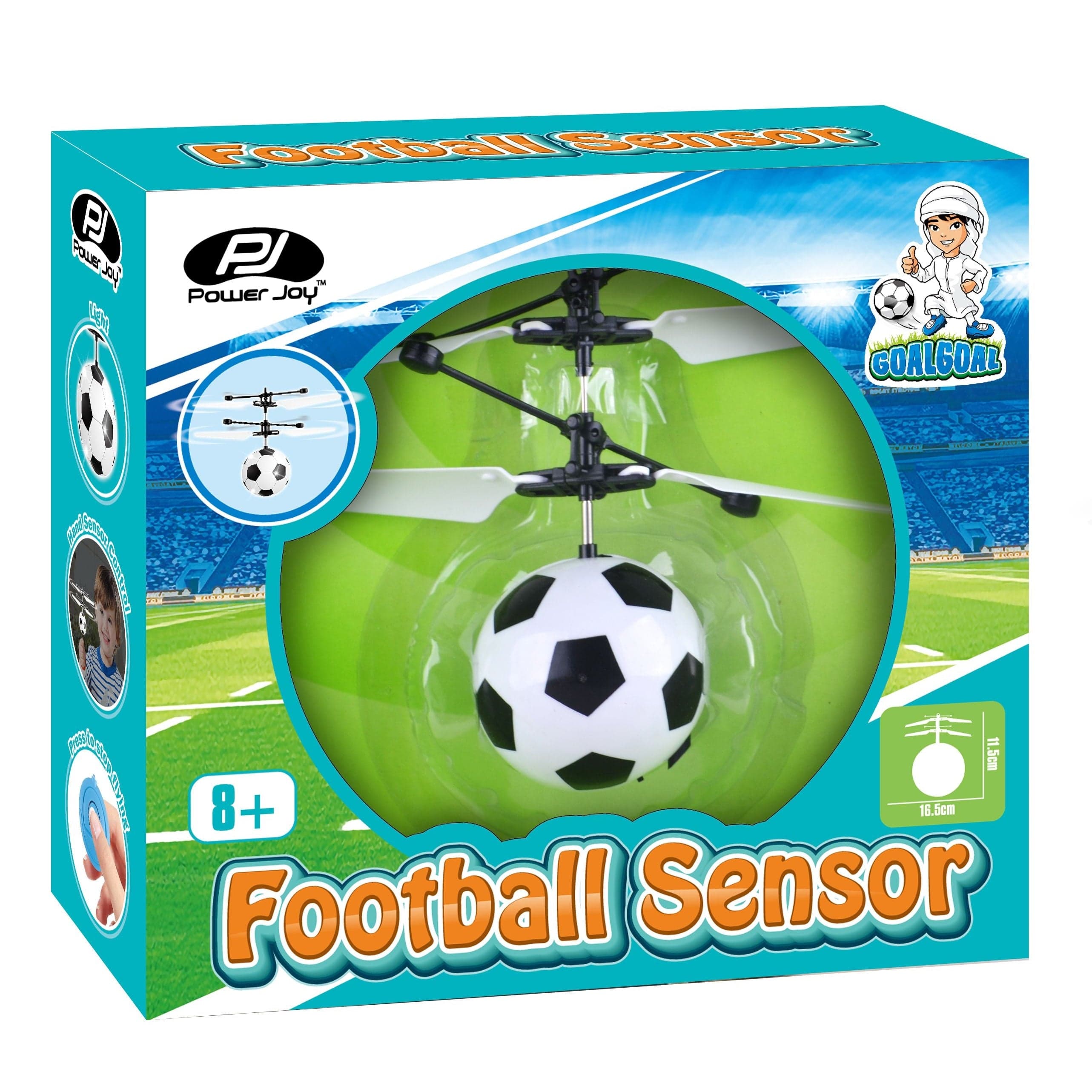 Power Joy Goal Goal Infrared Football Sensor Battery Operated – Flitit ...