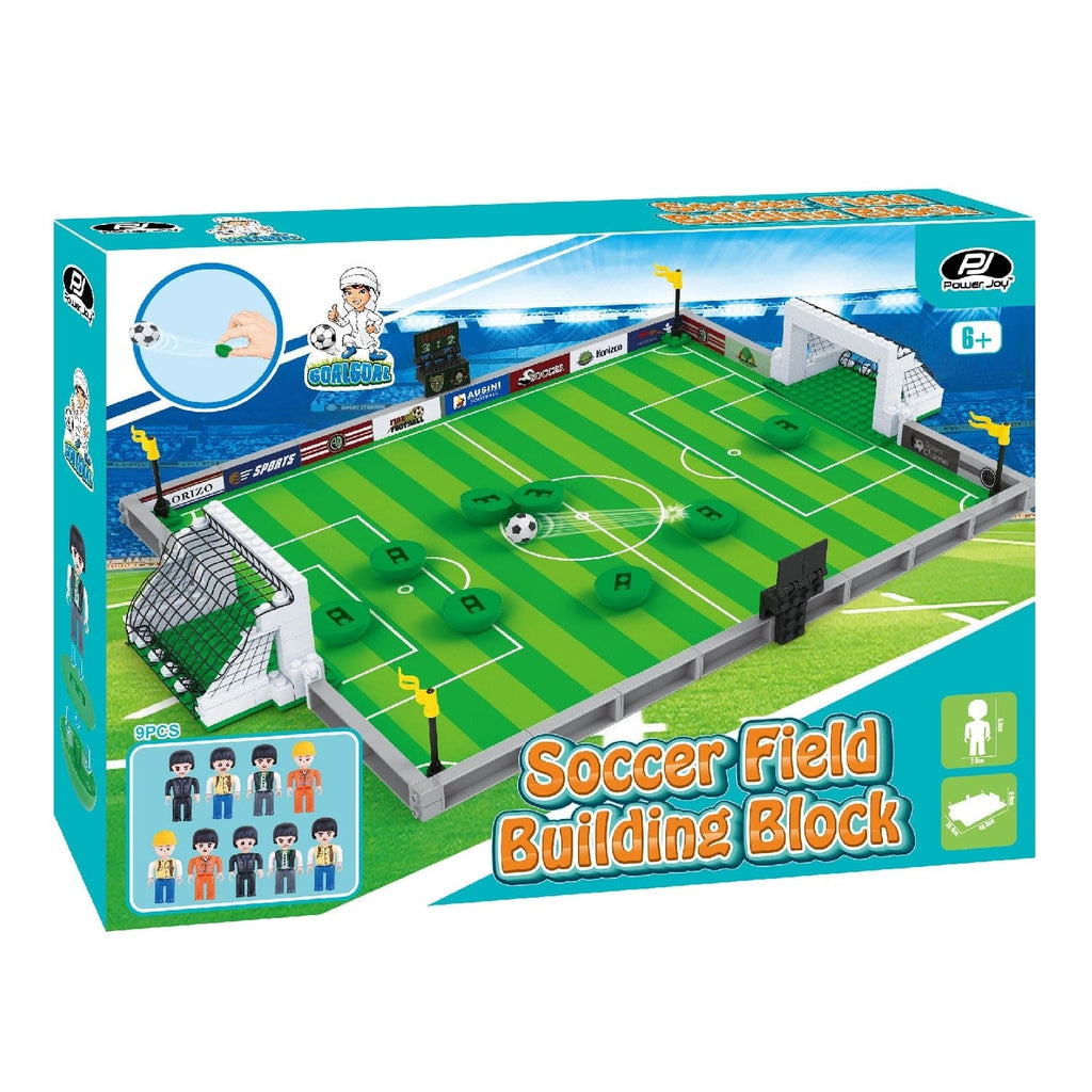 Power Joy Toys Power Joy Goal Goal Soccer Field Building Blocks Set