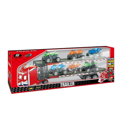 Power Joy Toys Power Joy Vroom Vroom Trailer - 6 Pieces Assorted