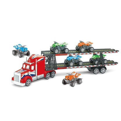 Power Joy Toys Power Joy Vroom Vroom Trailer - 6 Pieces Assorted