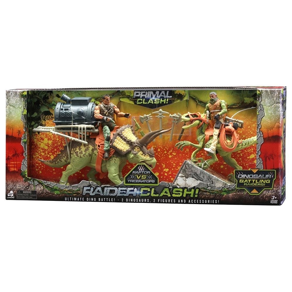 Primal Clash Toys Primal Clash - Raider Clash Ultimate Dino Battle