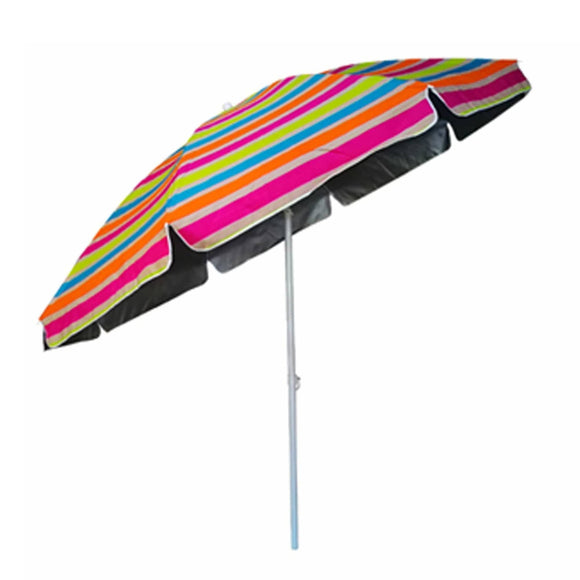 ProCamp Outdoor Procamp UV Beach Umbrella Large 2.4M Assorted