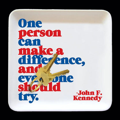 quotable Home & Kitchen Quotable dish- one person can