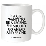 quotable Home & Kitchen Quotable Mugs - Girl Legend Mug