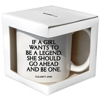 quotable Home & Kitchen Quotable Mugs - Girl Legend Mug