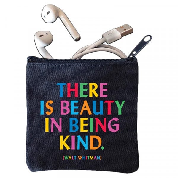 quotable Quotable - Beauty In Being Kind Mini Pouch