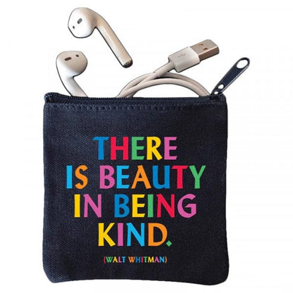 quotable Quotable - Beauty In Being Kind Mini Pouch