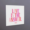 quotable Quotable magnets - etn love is the answer
