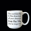 quotable Quotable Mini Mugs - mug go confidently