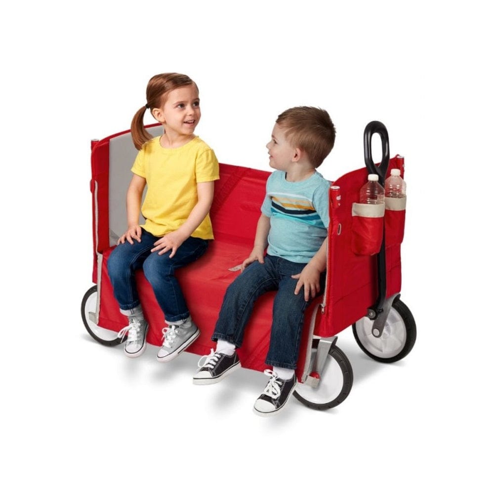 Radio Flyer Babies Radio Flyer 3 in 1 EZ Fold Wagon with Canopy