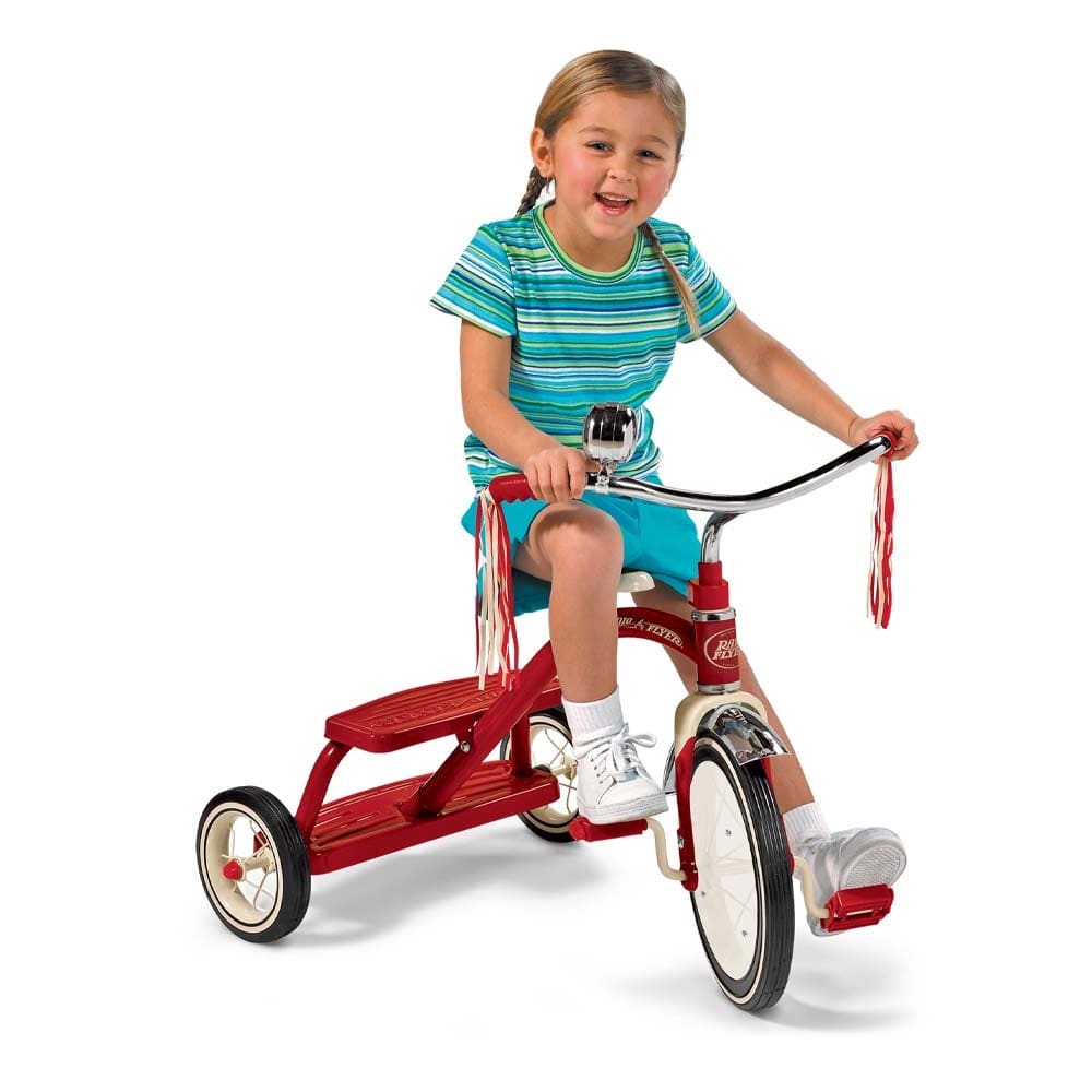 Radio Flyer Babies Radio Flyer Classic Red Dual Deck Tricycle