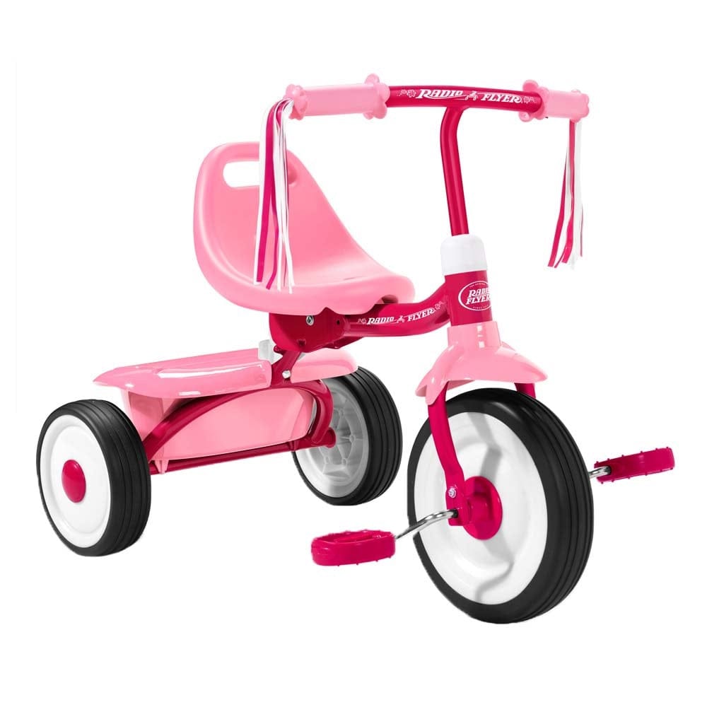 Radio Flyer Babies Radio Flyer - Fold 2 Go Trike - Pink Formamide