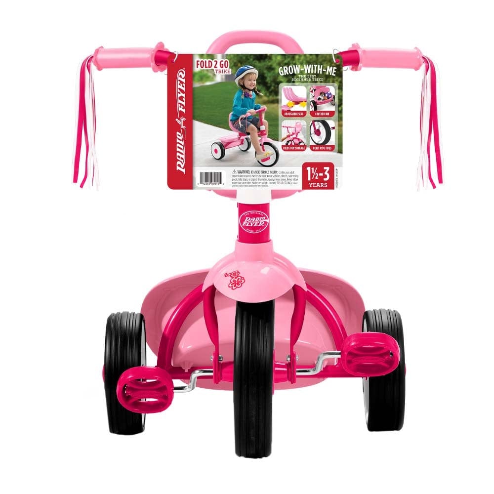 Radio Flyer Babies Radio Flyer - Fold 2 Go Trike - Pink Formamide