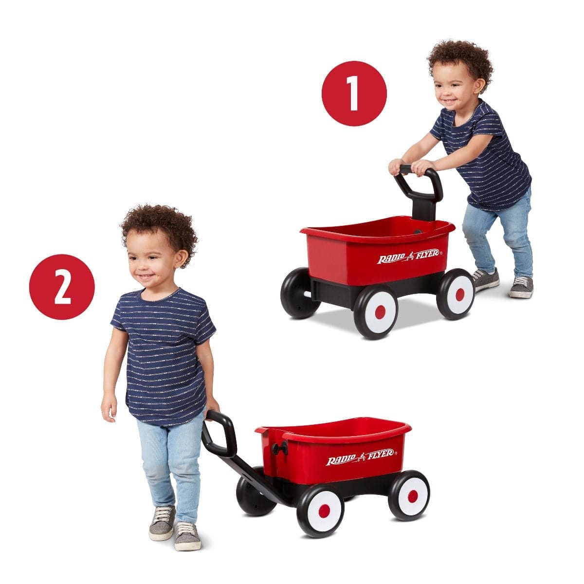 Radio Flyer Babies Radio Flyer - Push & Play Walker Wagon