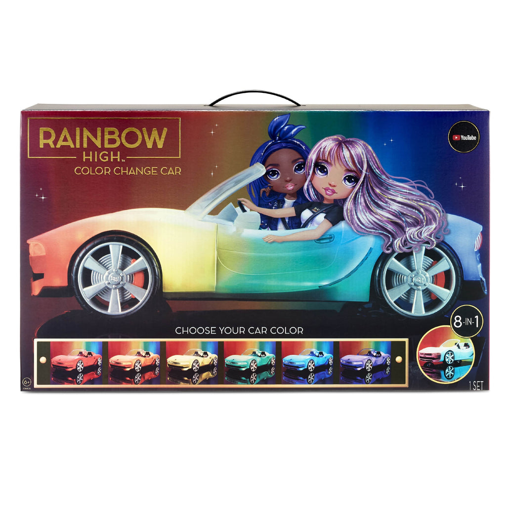 Rainbow High Rainbow High 8 in 1 Color Change Car