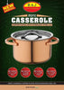 Raj Home & Kitchen On - Mini Casserole - Small - Copper Plated With s/s Lid (6.5 cm X 3.5 cm) - (MC1000CP)