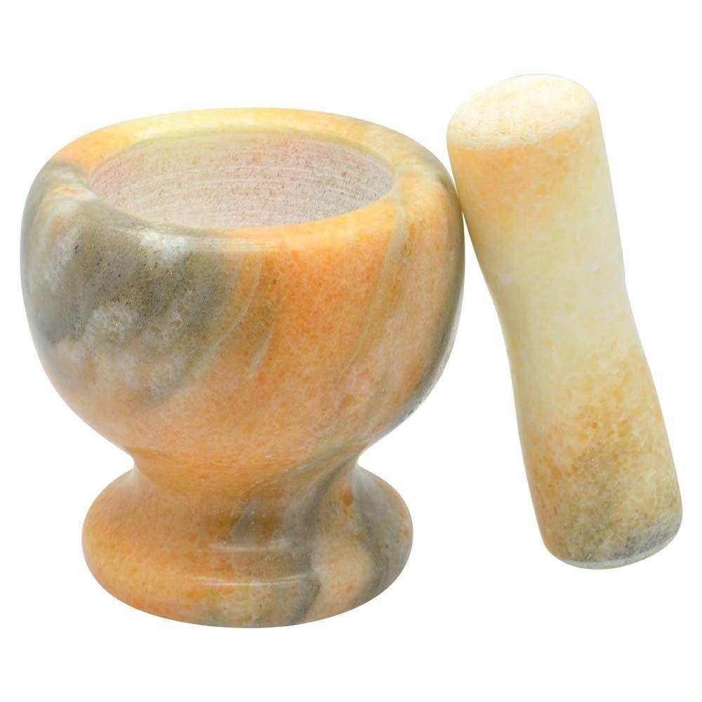 Raj Home & Kitchen On - Raj China Marble Mortar Set Small - (CMMSS1)