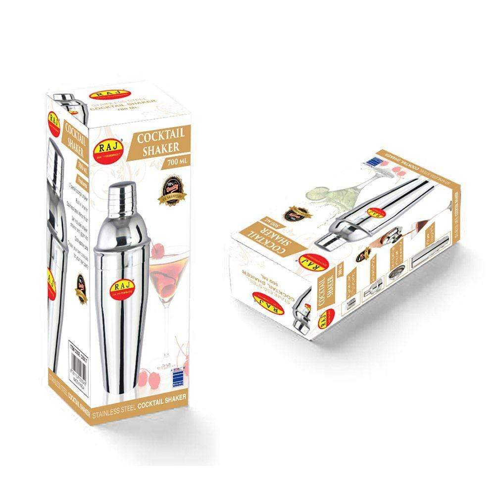 Raj Home & Kitchen On - Raj Cocktail Shaker DLX - 0.5 Ltr - (CSD0.5)