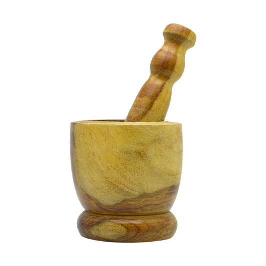 Raj Home & Kitchen On - Raj Wooden Mortar 4 - (WMO004)