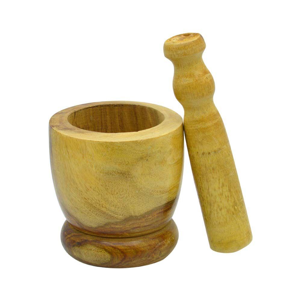 Raj Home & Kitchen On - Raj Wooden Mortar 4 - (WMO004)