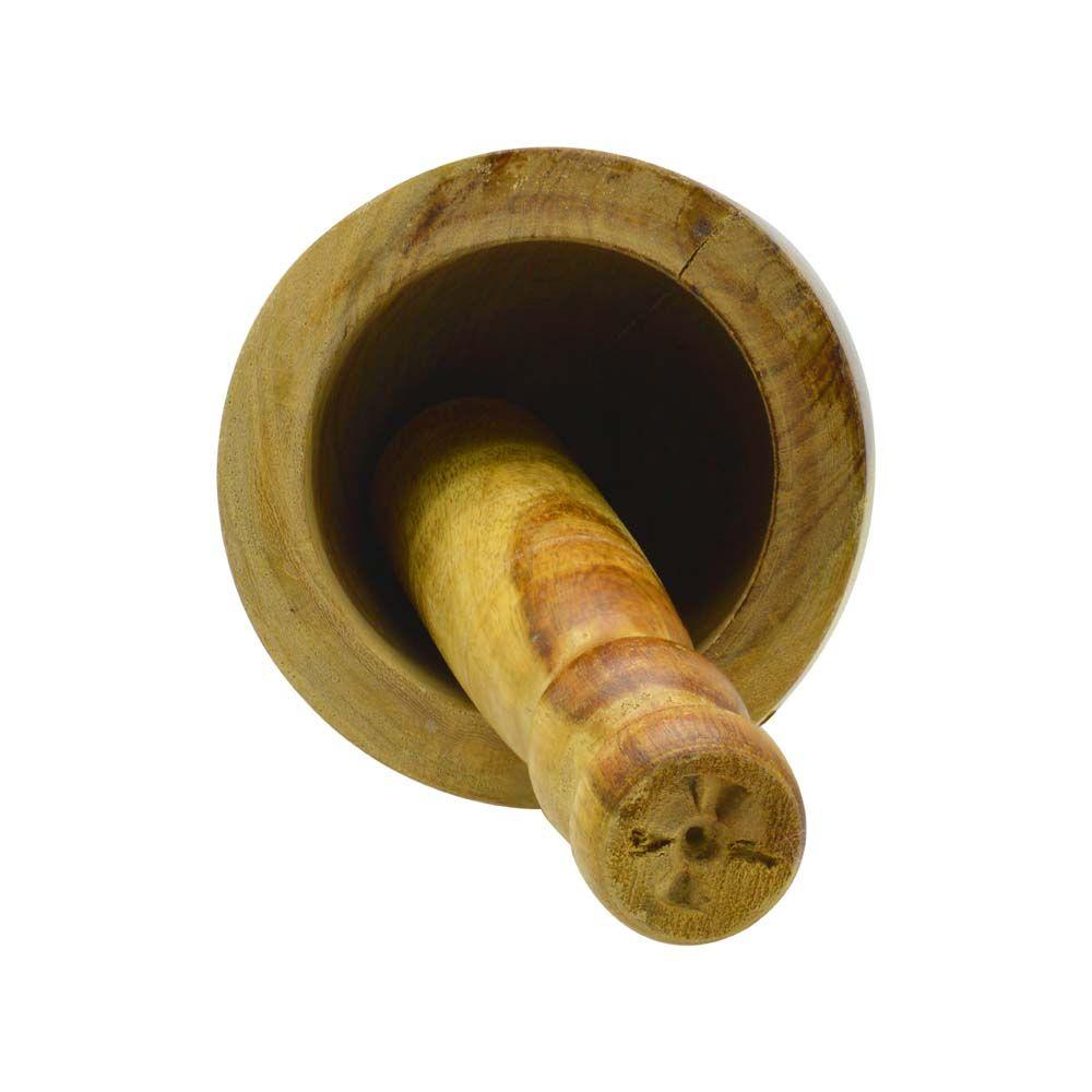 Raj Home & Kitchen On - Raj Wooden Mortar 4 - (WMO004)