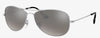 Rayban Fashion Ray-Ban RB3562 Chromance Lens Pilot Sunglasses
