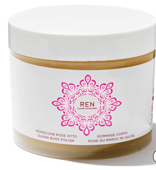 REN Moroccan Rose Otto Sugar Body Polish