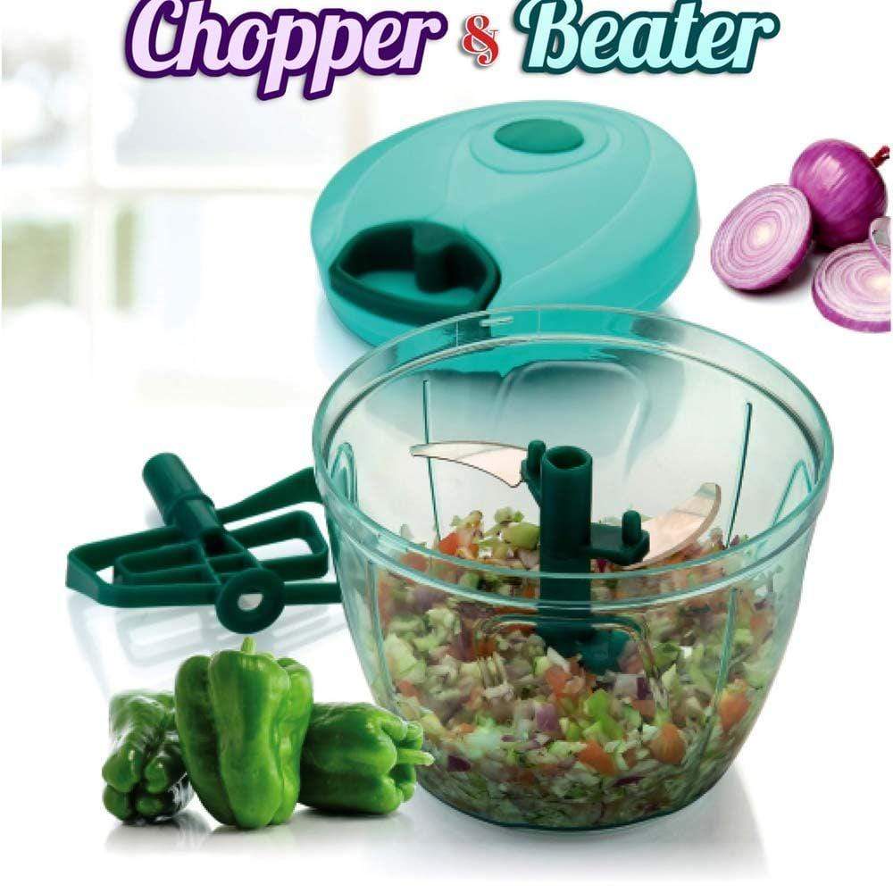 RK Home & Kitchen On - RK Plastic Food Chopper Large 13cm - (RK0086)