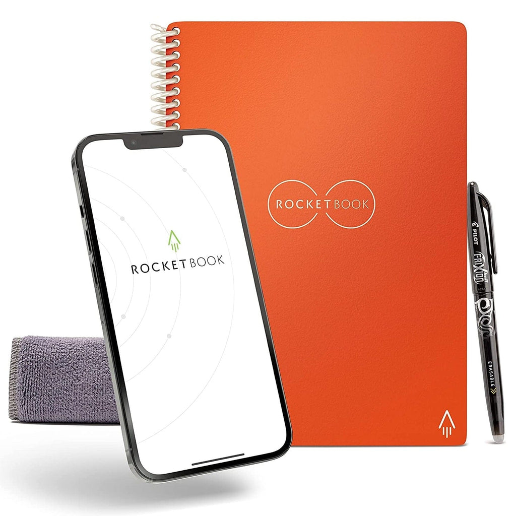RocketBook Electronics Rocketbook Core - Lined - Executive - Beacon Orange
