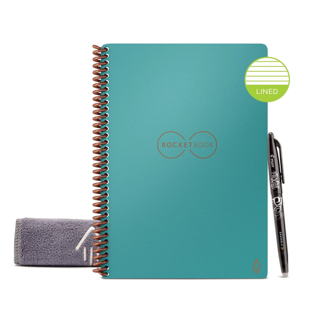 RocketBook Electronics Rocketbook Core - Lined - Executive - Neptune Teal